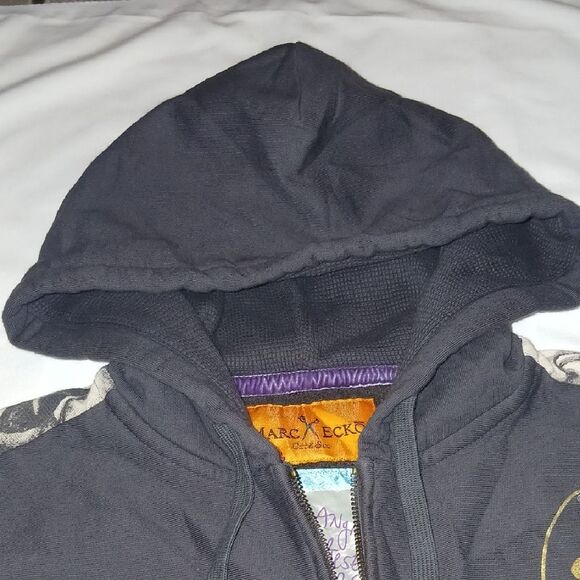 Y2K Marc Echo Collection Embroidered Hoodie - Picture 7 of 12